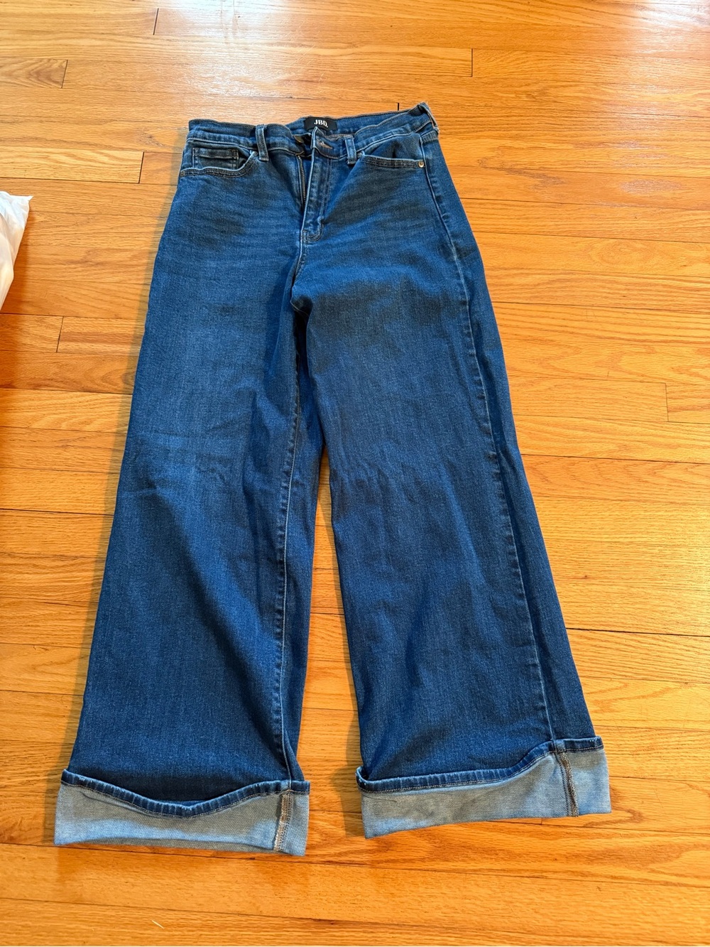 Just Black Denim Cuffed Jeans